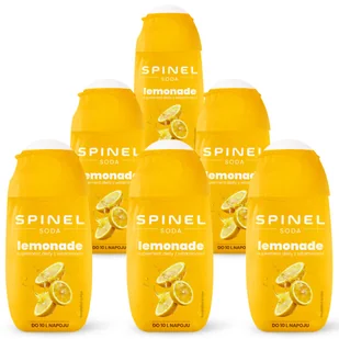 6x SYROP SPINEL SODA LEMONIADA Z WITAMINAMI DO SATURATORA KONCENTRAT DO 10L - Syropy i koncentraty owocowe - miniaturka - grafika 1
