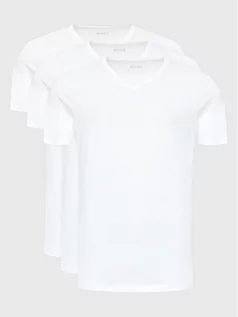 Koszulki męskie - Boss Komplet 3 t-shirtów Classic 50475285 Biały Regular Fit - grafika 1