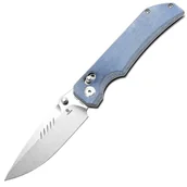 Scyzoryki - TENABLE KNIVES Eaglestrike Stonewashed Nitro-V 0.118" / 3.0mm Niebieska Micarta T1095 - miniaturka - grafika 1