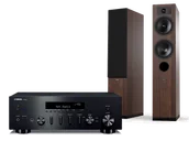 Zestawy stereo - Yamaha R-N600A (czarny) + Tesi 5 (mokka) - miniaturka - grafika 1