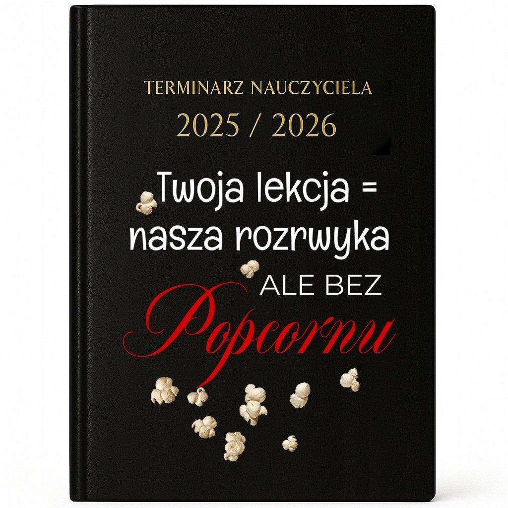 KALENDARZ NAUCZYCIELA A5 2025/26 Na Prezent Twoje Lekcje= Nasza Rozrywka