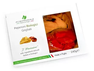 GRILLOWANA PAPRYKA W OLIWIE Z OLIWEK 240G / AGRIMPERIALE - Zdrowa żywność - miniaturka - grafika 1