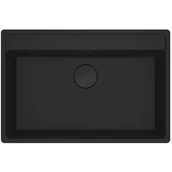 Zlewozmywaki - Zlewozmywak fragranitowy FRANKE Maris MRG 610-72 Czarny mat 114.0693.514 - miniaturka - grafika 1