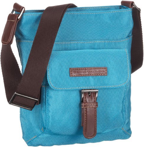 TOM TAILOR Acc Yuma 10178 20 damska torba na ramię, 19 x 21 x 4 cm (szer. x wys. x gł.), turkusowy - Turkus turkusowy 51 - jeden rozmiar