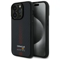 Etui i futerały do telefonów - Etui RED BULL Carbon Fiber Power Bar MagSafe do Apple iPhone 14 Pro Czarny - miniaturka - grafika 1