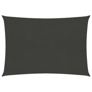 VidaXL Żagiel przeciwsłoneczny, 160 g/m, antracytowy, 4x5 m, HDPE 311078 VidaXL - Parasole ogrodowe - miniaturka - grafika 2