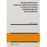 Prawo - Opodatkowanie lokalu mieszkalnego w działalności gospodarczej dewelopera Joanna Koziollek - miniaturka - grafika 1