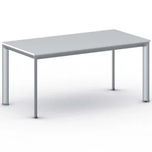 B2B Partner Stół konferencyjny INFINITY 1600 x 800 x 740 mm, biały 499102 - Stoły i stoliki do biura - miniaturka - grafika 1