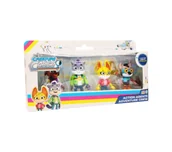 Gadżety dla graczy - PMI Kids World The Creature Cases Action Agents 4 Pack - miniaturka - grafika 1