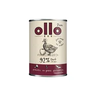 Mokra karma dla psów - OLLO Pure Kaczka z Jabłkiem - mokra karma dla psa - 400g - miniaturka - grafika 1