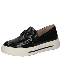 CAPRICE Trampki damskie 9-24350-43, Mokasyny, Napa Czarna, 39 EU, Czarna Napa, 39 EU - Trampki damskie - miniaturka - grafika 1