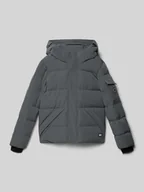 Kurtki i płaszcze dla chłopców - Kurtka pikowana o kroju regular fit z aplikacją z logo model ‘Camden’ - miniaturka - grafika 1