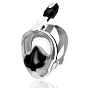 Sprzęt do nurkowania - Spokey Maska do nurkowania Bardo rozmiar L/XL) Czarno-biały - miniaturka - grafika 1