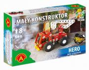 Zabawki konstrukcyjne - Alexander Mały konstruktor Hero Wóz strażacki 148 elementów - miniaturka - grafika 1