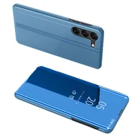 Etui i futerały do telefonów - Clear View Case etui do Samsung Galaxy S23+ pokrowiec z klapką niebieskie - miniaturka - grafika 1