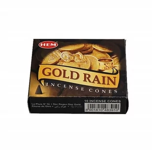 kadzidełka Gold Rain, stożkowe - Kadzidła i dodatki - miniaturka - grafika 1