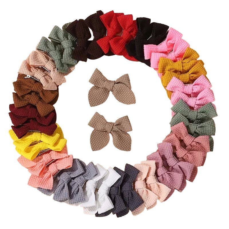 Spinki do Włosów Super Wzory i Kolory Kokarda x4szt.