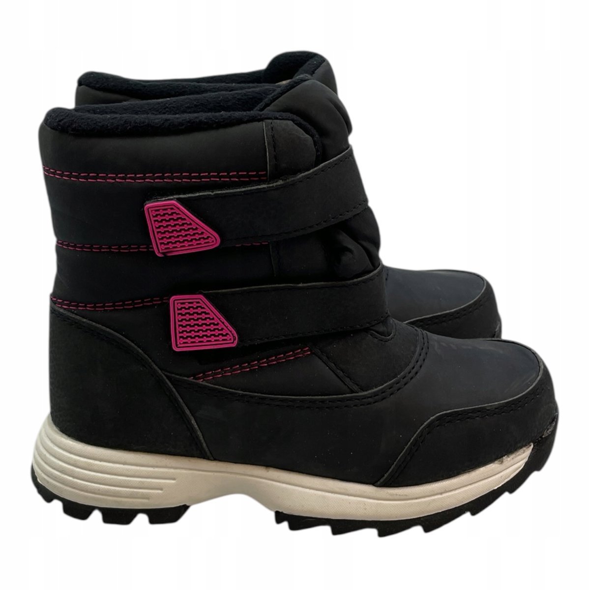 Śniegowce dziecięce Wonder Nation czarne rzepy r. 32,5 zimowe