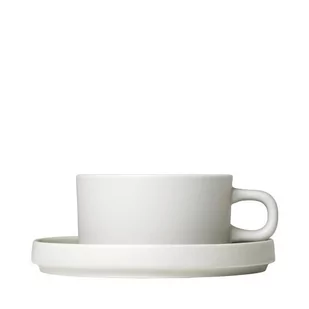 Blomus Filiżanka z podstawką Mio 170 ml, 2 szt. Moonbeam 63908 - Filiżanki - miniaturka - grafika 1