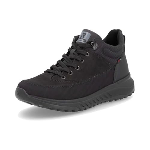Rieker Męskie buty sznurowane U0173, Czarny, 43 EU
