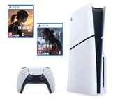 Konsole Playstation - Sony PlayStation 5 Slim + The Last of Us Part I / II - miniaturka - grafika 1