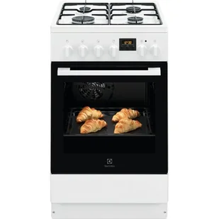 Kuchenka gazowo-elektryczna Electrolux LKK540201W - Kuchenki gazowo-elektryczne - miniaturka - grafika 1