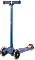 Hulajnogi - Hulajnoga Micro Maxi deluxe Blue (LED) MMD067 - miniaturka - grafika 1