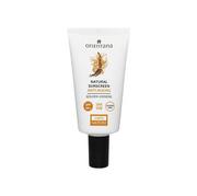 Balsamy i kremy do opalania - Orientana Naturalny krem do twarzy SPF 50+ UVA/UVB Golden Ginseng Colour Free - miniaturka - grafika 1