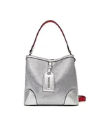 Torebki damskie - Valentino Torebka Label VBS8GW34 Srebrny - miniaturka - grafika 1