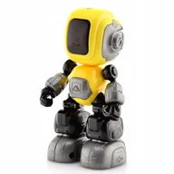 Figurki dla dzieci - ROBOT METALOWY ZABAWKA INTERAKTYWNA NAGRYWA DŹWIĘKI RÓŻNE KOLORY - miniaturka - grafika 1