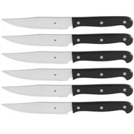 Noże kuchenne - WMF noże do steków zestaw 2-częściowy Kansas długość 25 cm długość ostrza 12,7 cm specjalna stal ostrza szlifem falistym ergonomiczny uchwyt opakowaniu na prezent 1283706096 - miniaturka - grafika 1