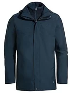 Kurtki męskie - VAUDE Męska kurtka męska Idris 3 w 1 parka III podwójna niebieski Dark Sea XL - miniaturka - grafika 1