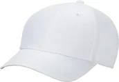 Czapki damskie - Nike Dri-Fit Club FB6452-100 czapka z daszkiem, z pustym przodem, biała/czarna, rozm. M/L - miniaturka - grafika 1