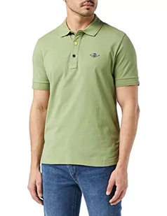 Replay Męska koszulka polo, 940 Khaki, L - Koszulki męskie - miniaturka - grafika 1
