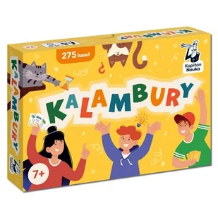 Gra towarzyska KAPITAN NAUKA Kalambury - Gry karciane - miniaturka - grafika 1