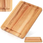 Deski do krojenia - Deska do krojenia i serwowania drewniana 28x20 cm - miniaturka - grafika 1