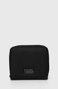 Portfele - Karl Lagerfeld portfel męski kolor czarny 542185.805420 - miniaturka - grafika 1