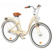 Rowery - Indiana Moena A3B 28 cali Damski Cappuccino 2023 - miniaturka - grafika 1