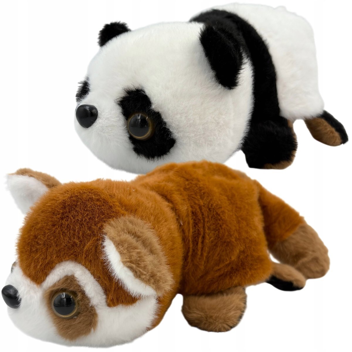 Pluszowy miś panda pluszowy szop pluszak 2w1 panda zmieniająca się w szopa.