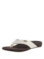 Klapki i japonki damskie - Reef Damskie japonki Ortho-Spring, Br?zowy Bia?y - 38.5 EU - miniaturka - grafika 1