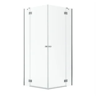 Kabina prysznicowa uchylna Valence 80L x 90P Iridum - Kabiny prysznicowe - miniaturka - grafika 1