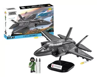 Klocki Cobi 5831 Samolot Myśliwiec F-35A Lightning Ii Norge 576 El. - Klocki - miniaturka - grafika 1