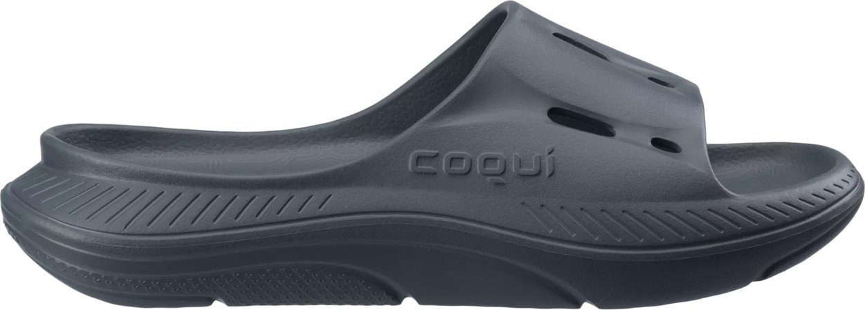 Coqui Męskie klapki Coqui KOBE lead grey rozmiar 43