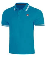 Koszulki sportowe męskie - Koszulka męska Fila Polo Piro Capri Breeze L - miniaturka - grafika 1