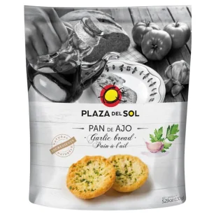 PLAZA DEL SOL Grzanki czosnkowe - Inne przekąski suche - miniaturka - grafika 1