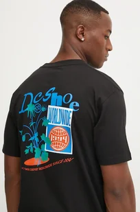 DC t-shirt bawełniany Transfer męski kolor czarny z nadrukiem ADYZT05411 - Koszulki męskie - miniaturka - grafika 1