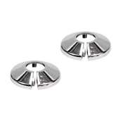 Akcesoria do armatury i ceramiki - Rozeta 15 mm srebrna kpl 2 szt EQUATION 5901171279200 - miniaturka - grafika 1