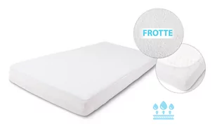 Prześcieradło 60x120 nieprzemakalne frotte białe Matex - Prześcieradła - miniaturka - grafika 1
