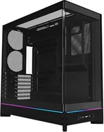 Obudowy komputerowe - Montech HS02 PC-Gehäuse, Midi-Tower, ATX, Tempered Glass, ARGB - schwarz - miniaturka - grafika 1