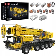 Klocki - KLOCKI MOULD KING 17047 CIĘŻARÓWKA Z DŹWIGIEM MECHANICAL CRANE C+ 2688 EL. - miniaturka - grafika 1